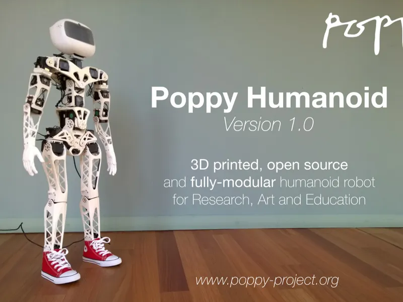 Poppy Humanoid Robot, Professional Dynamixel Line