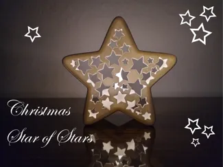 Christmas Star of stars - Tealight
