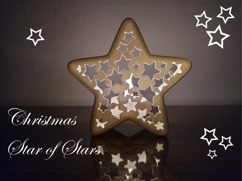 Christmas Star of stars - Tealight