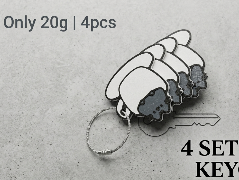 Cute Pusheen keychain 