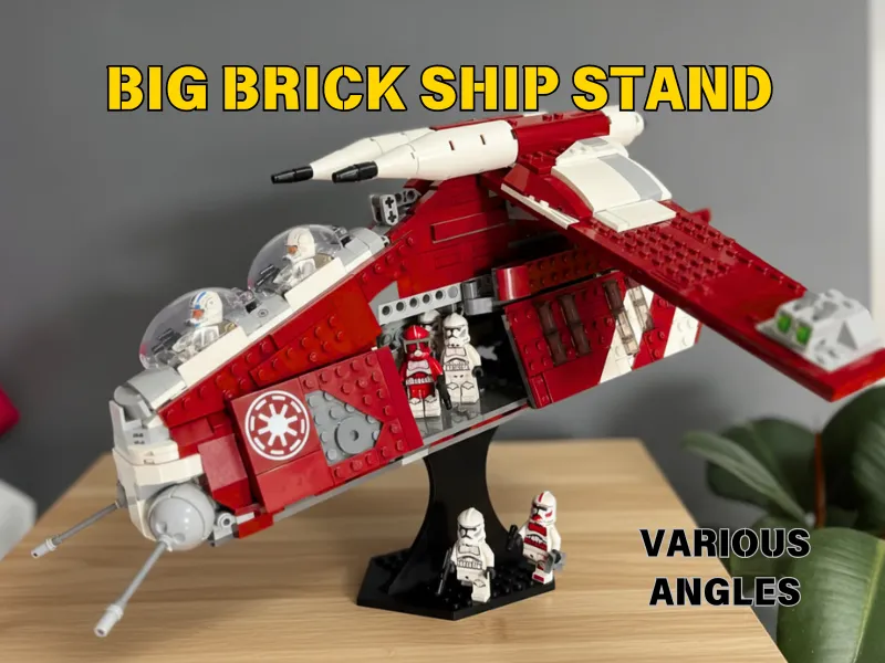 BIG Brick Star Wars Ship Display Stand