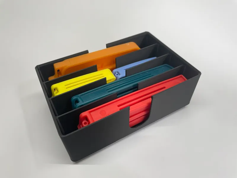 Gridfinity sealing/bag clips (2×3)