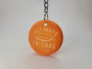 Frisbee Keychain
