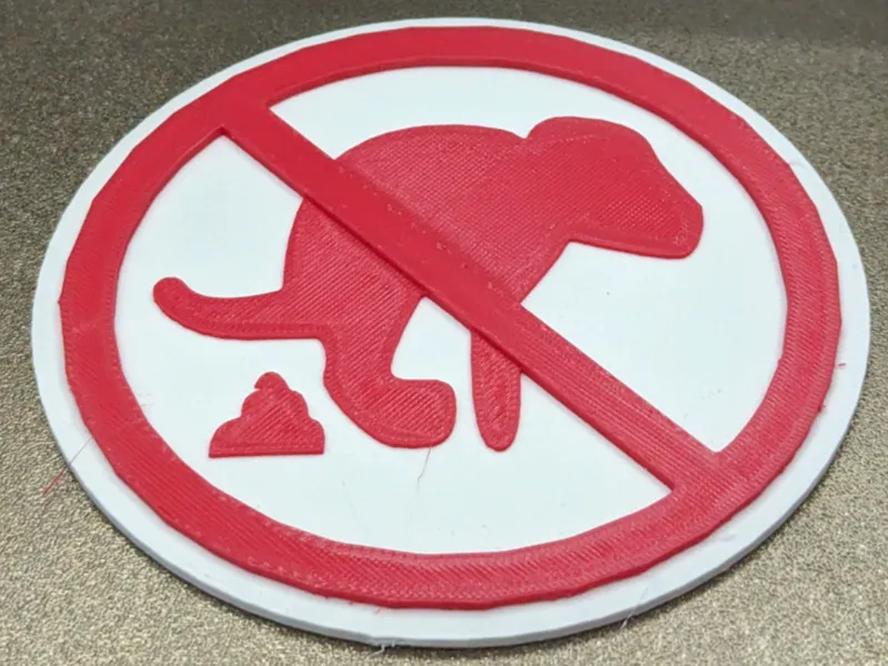 No Dog Poo sign