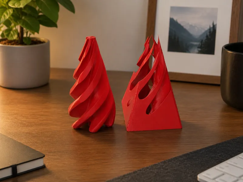Pyramid Spiral Fidget