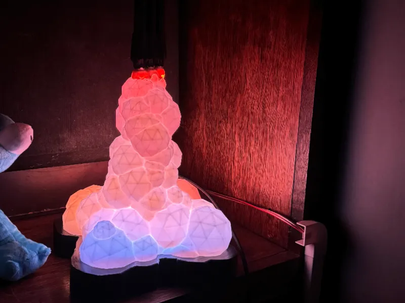 Rocket Lamp