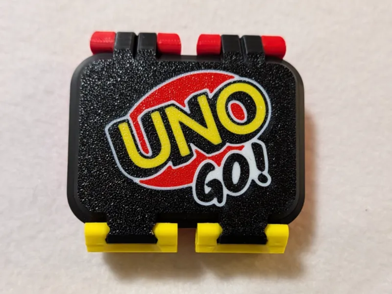 Uno Go! card box v3 single and double deck boxes