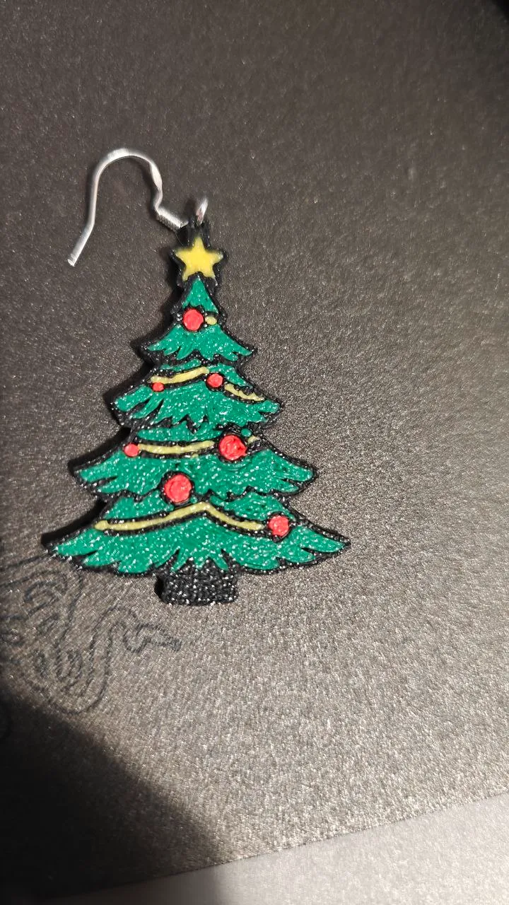 Pendientes Árbol de Navidad view 3