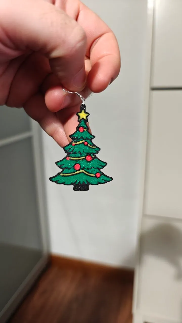 Pendientes Árbol de Navidad view 2