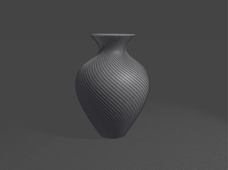 a vase
