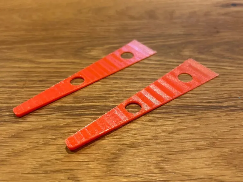 Rearwing shims 1,5 grad für Takoon Foil