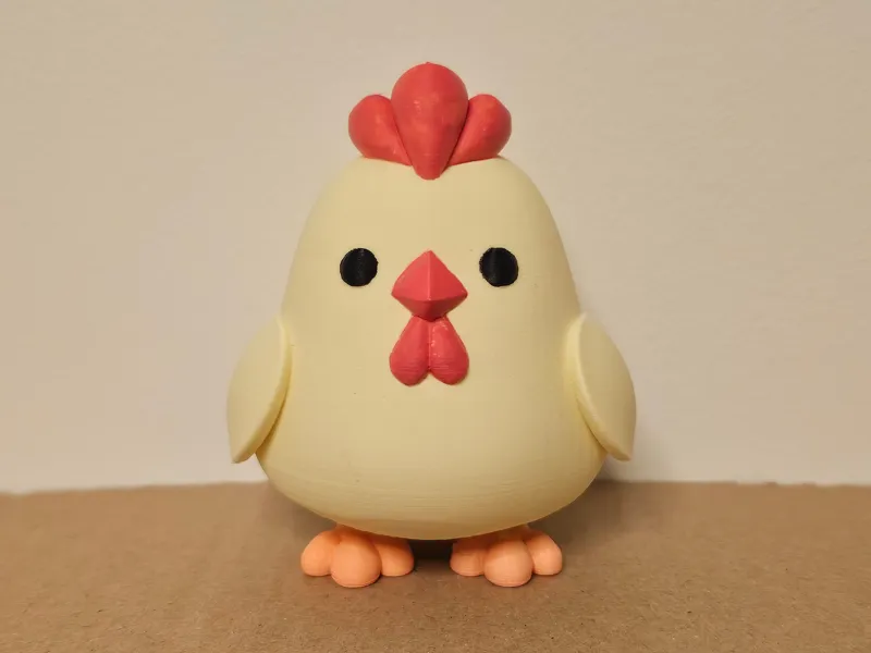 Chicken toy for painting