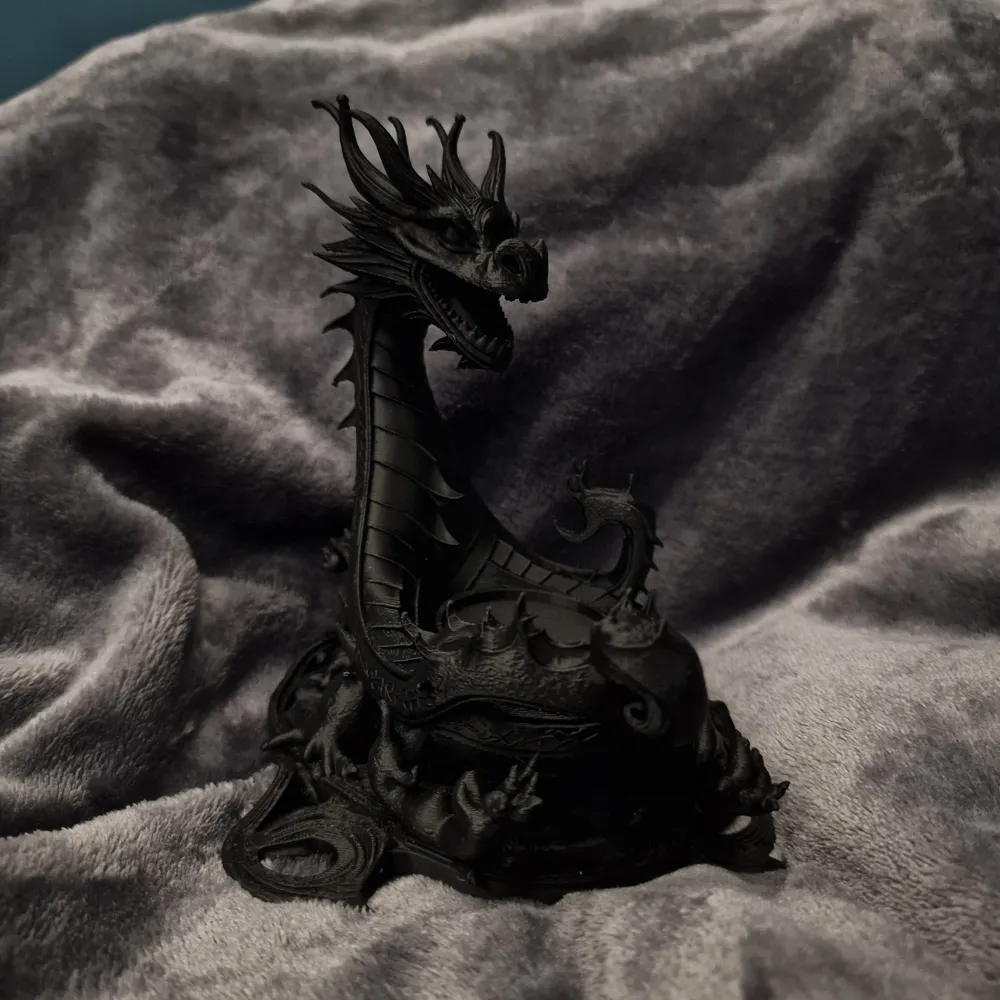 Dragon Lamp - Free 3D Print Model - MakerWorld