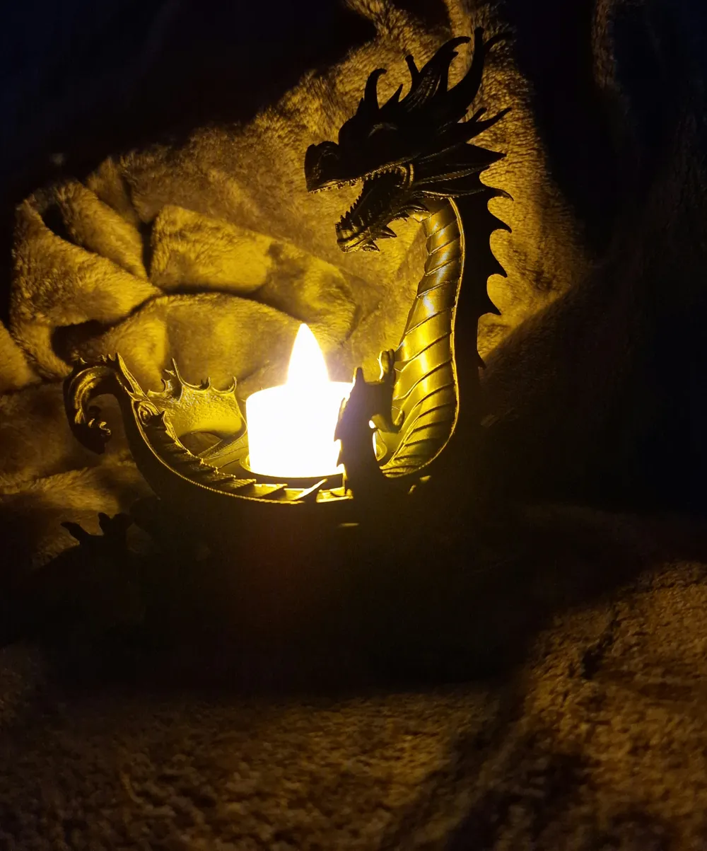 Dragon Lamp - Free 3D Print Model - MakerWorld