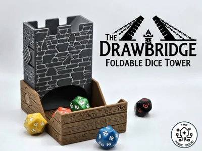 The Drawbridge - Foldable Dice Tower