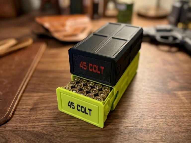 Stackable Ammo Box - 45 Colt- 50RD