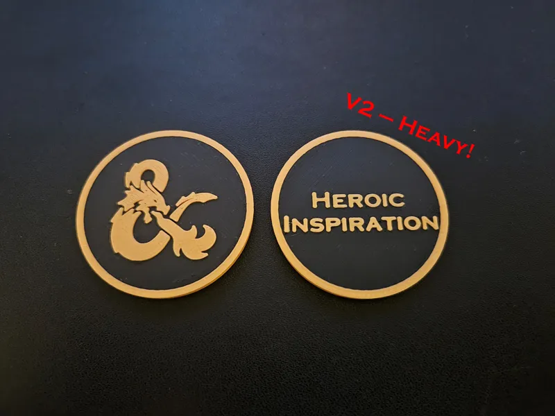 Heroic Inspiration Token / Coin - V2