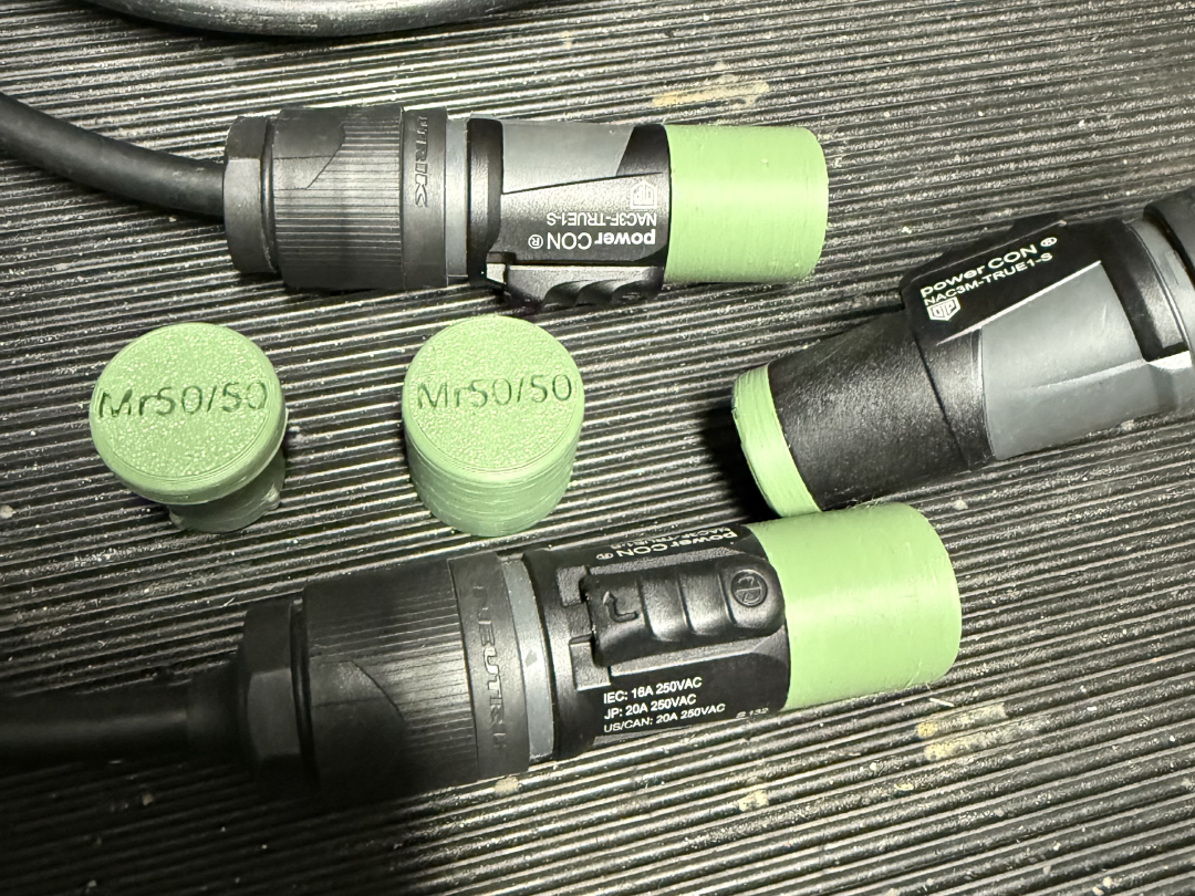 Neutrik powercon cover caps