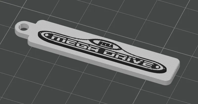 Sega Mega Drive Keychain