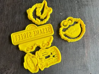 Sesame Street Cookie Cutter