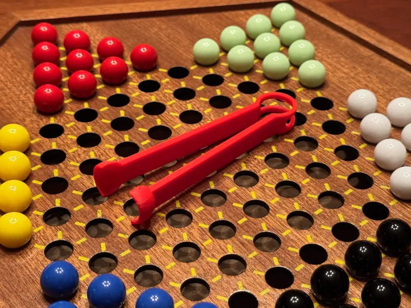 Tweezers for Chinese Checkers