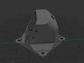 Modified DJI O4L Canopy for toothpicks