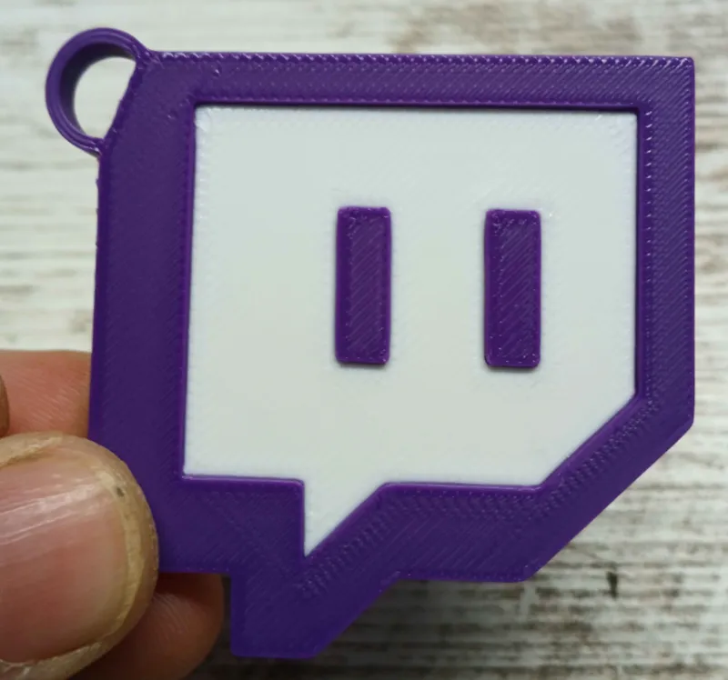 Twitch Streaming NFC Tag Key Chain No Ams Needed