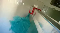 Crochet de douche pour éponge végétale — photo 1