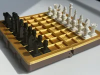 Travel Chess Set, 0.2mm layer, 4 walls, 30% infill