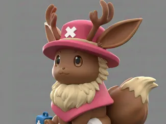 Eevee X Tony Tony Chopper