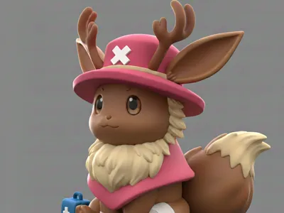 Eevee X Tony Tony Chopper