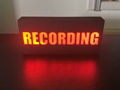 Lightbox recording