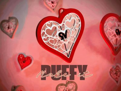 3D Heart (Customizable, 3D effect, shape it!)