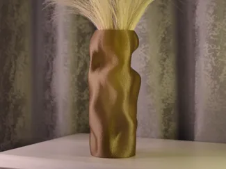 Crumpled Texture Vase