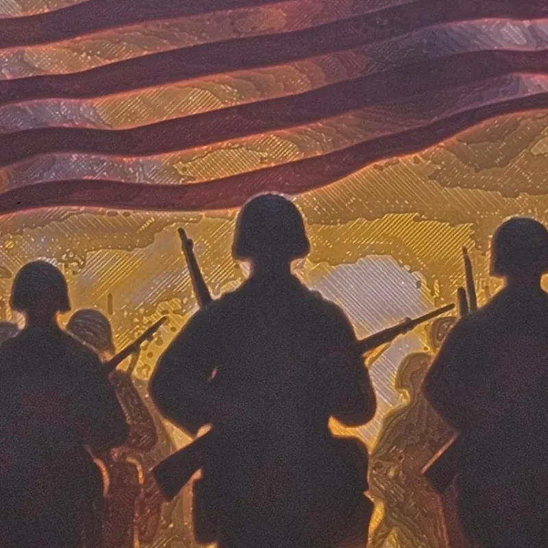 4th of July Litho
