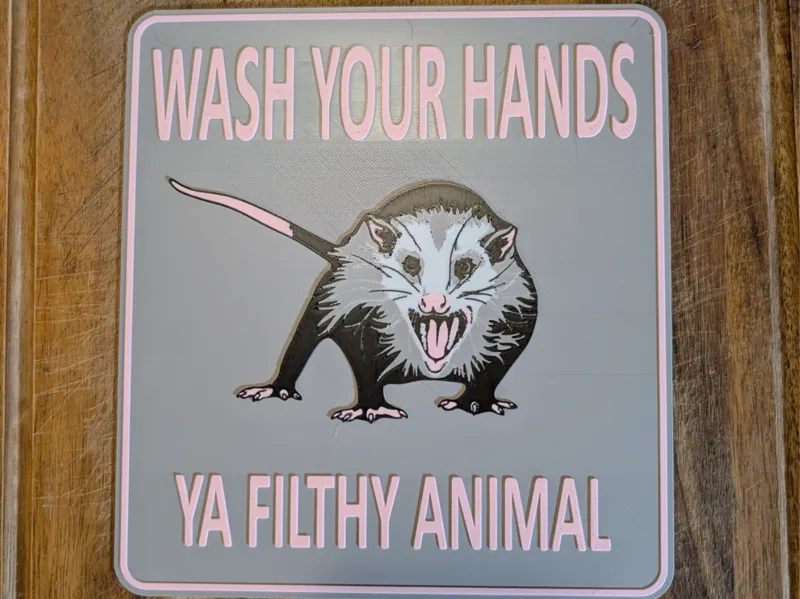 Wash Your Hands Sign