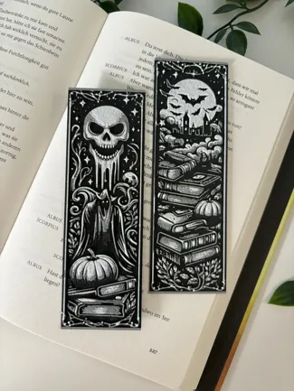 Halloween - Bookmarks set #2