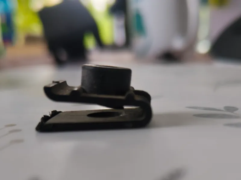 Mazda bumper nut clip