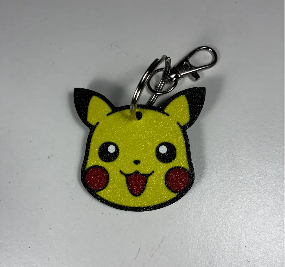 Pikachu Modelo chaveiro Pikachu - Modelo gratuito para impressão 3D - MakerWorld