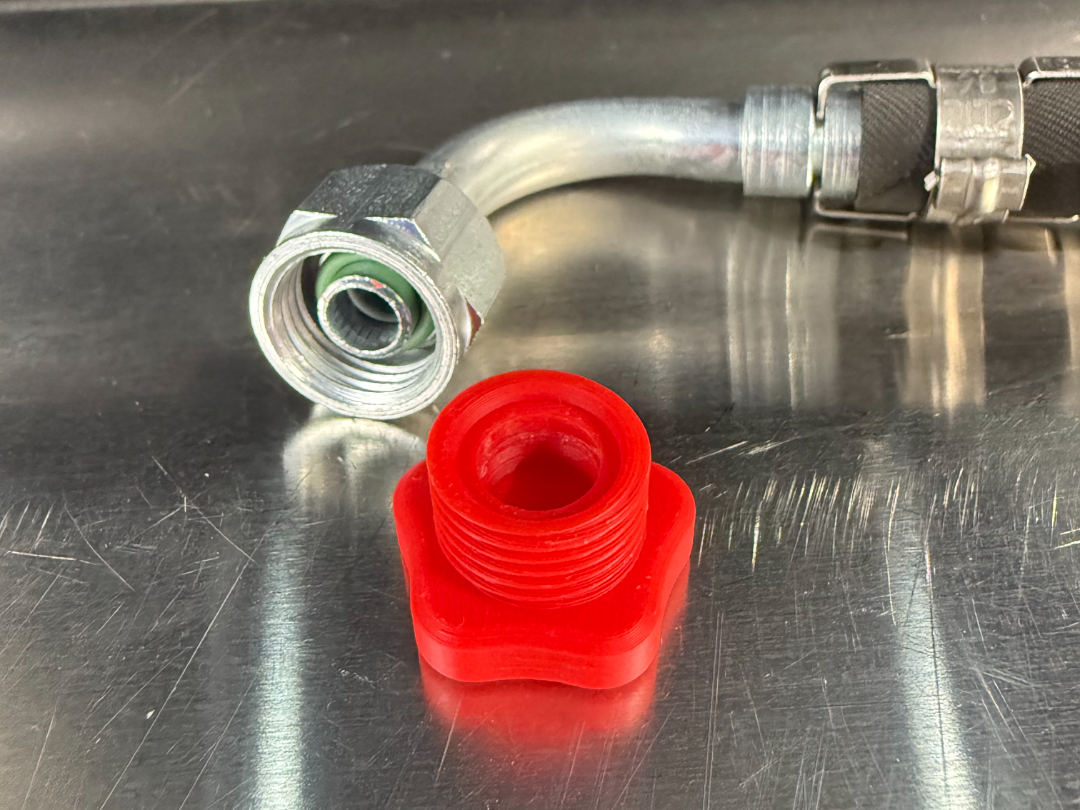 #6 Vintage Air female fitting plug