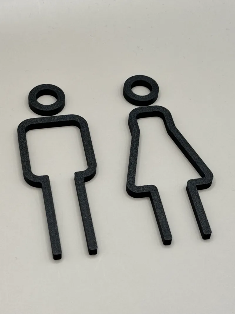 Toilet Door Sign