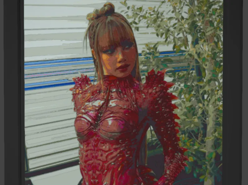 LISA -coachella 2025 week  2