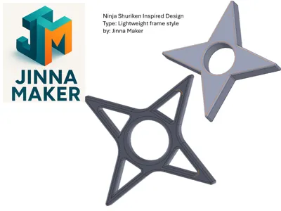 Kid Friendly Shuriken Ninja Star Set