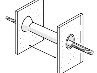 Formwork Spacer (Spacer) Concrete Construction Concrete