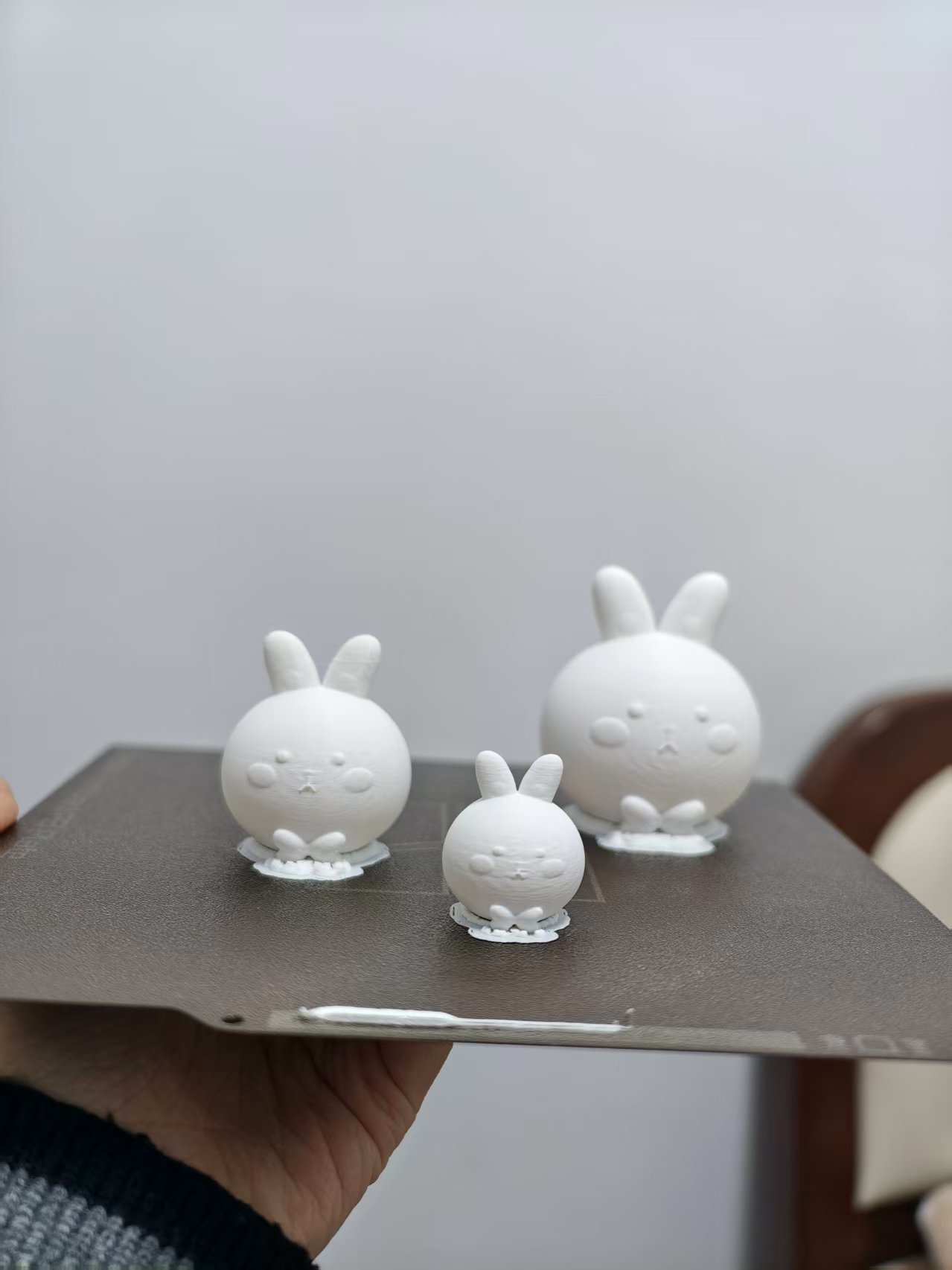 Miniatura 2 do modelo 3D 恋与深空沈星回的迷你兔球球
