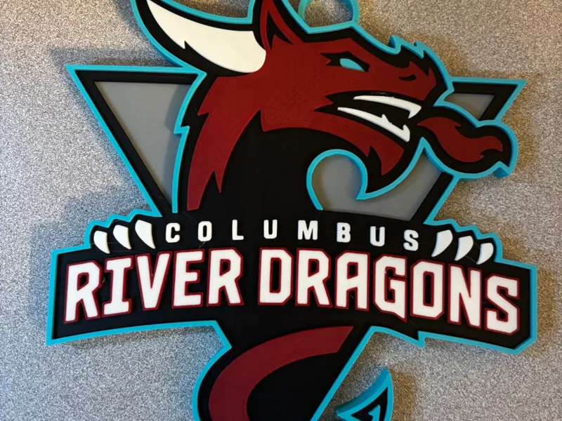 Columbus River Dragons Fan Chain