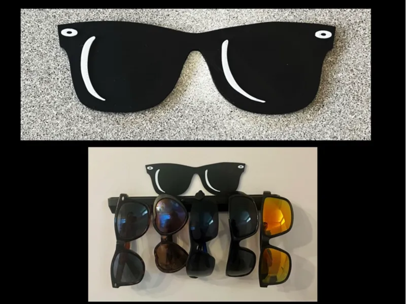 Sun glasses model decoration - No AMS needed