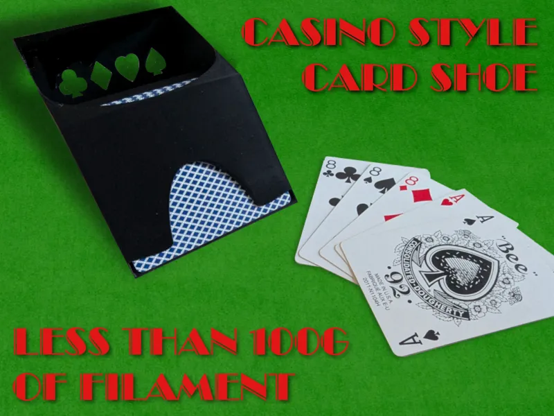 Casino Style Card Shoe