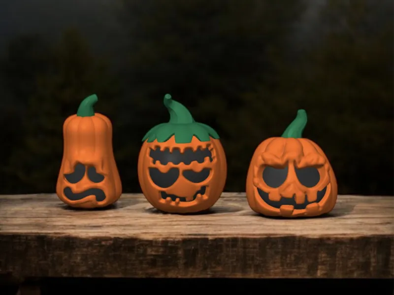 Mini Decor Pumpkins