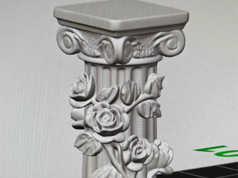 玫瑰花罗马柱